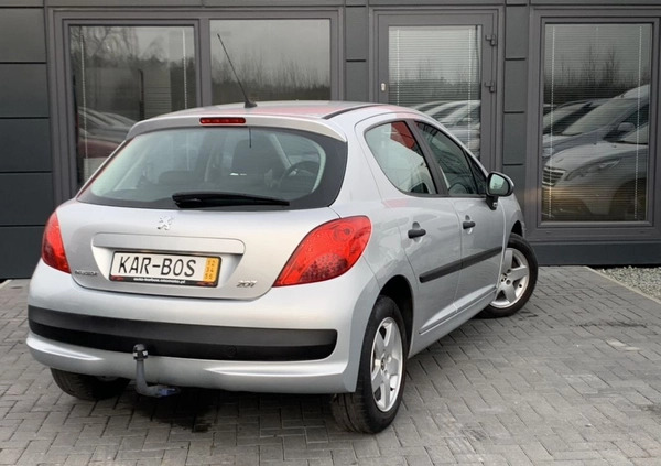 Peugeot 207 cena 16800 przebieg: 59000, rok produkcji 2010 z Wyszogród małe 37